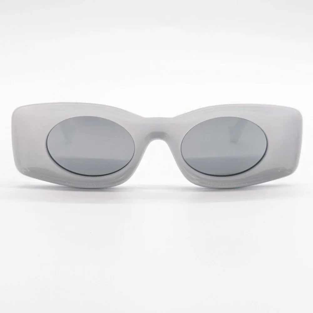 NEW LOEWE SUNGLASSES LW40033I 21C WHITE UNISEX EYEWEAR